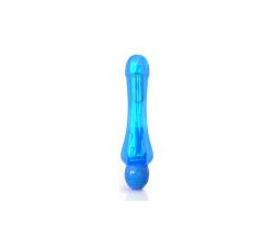   Juicy Vibrating Dildo Blue Bulk 